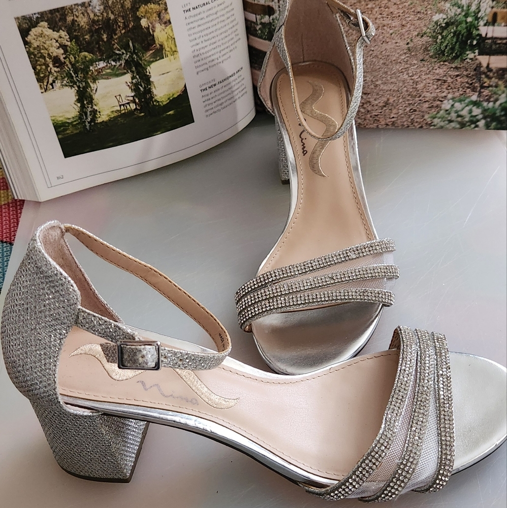 Nina Nagida women's block heel dress sandals.
